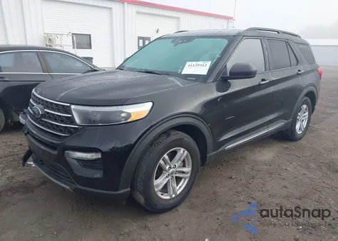 2022 Ford Explorer Xlt из США, поврежденный, VIN 1FMSK7DH0NGA33392